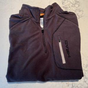 HEAD Quarter fleece zip pullover pullover jacket mens M